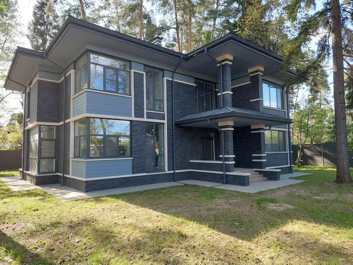 Двухэтажный частный дом